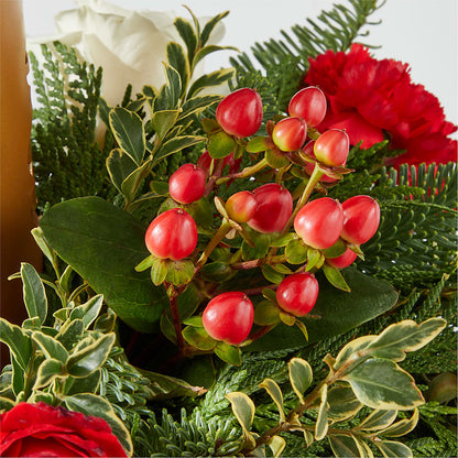 December Dreams Centerpiece –  Flowers By Roger Inc, Middletown OH