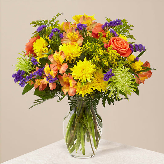 Marmalade Skies Bouquet –  Flowers By Roger Inc, Middletown OH