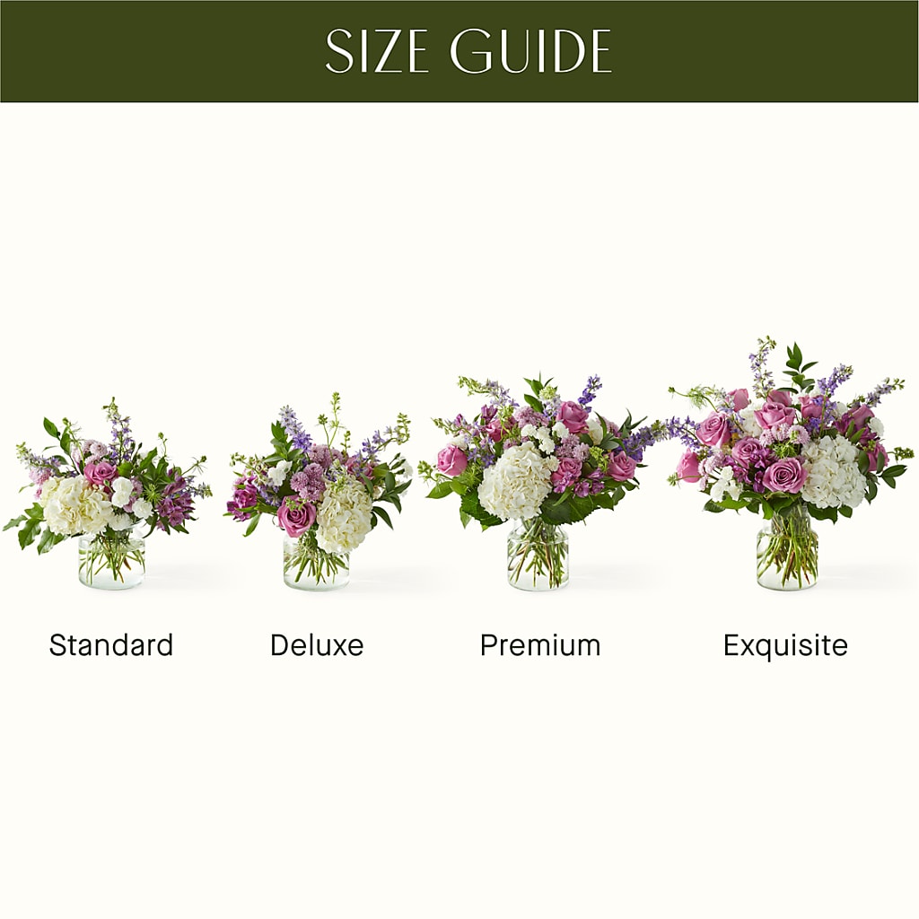 Violet Caress Bouquet –  Flowers By Roger Inc, Middletown OH
