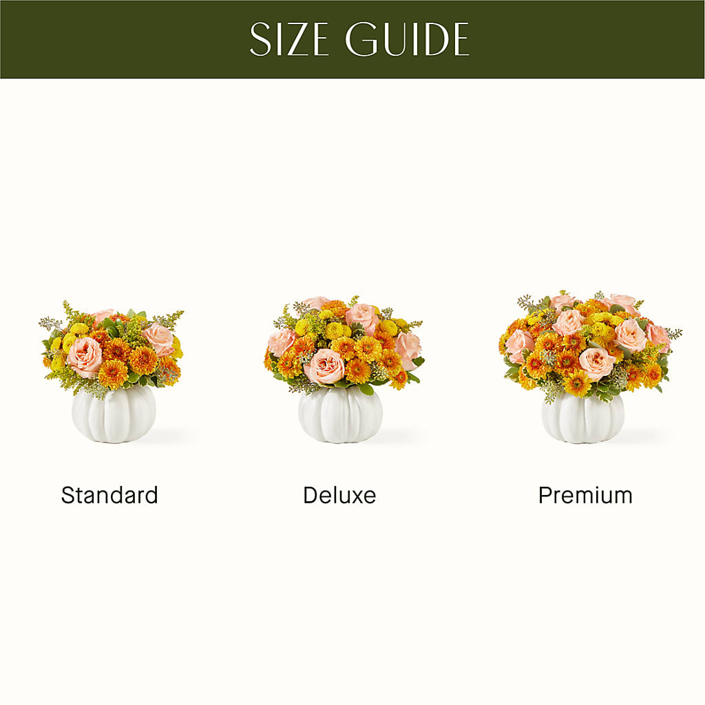 Peachy Pumpkin –  Flowers By Roger Inc, Middletown OH