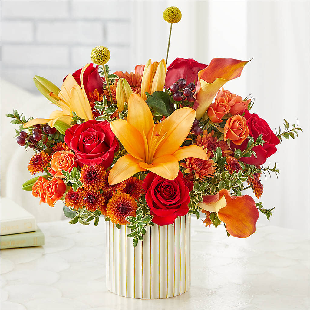 Scarlet Skies Bouquet –  Flowers By Roger Inc, Middletown OH