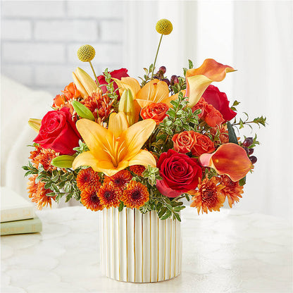 Scarlet Skies Bouquet –  Flowers By Roger Inc, Middletown OH