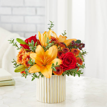 Scarlet Skies Bouquet –  Flowers By Roger Inc, Middletown OH