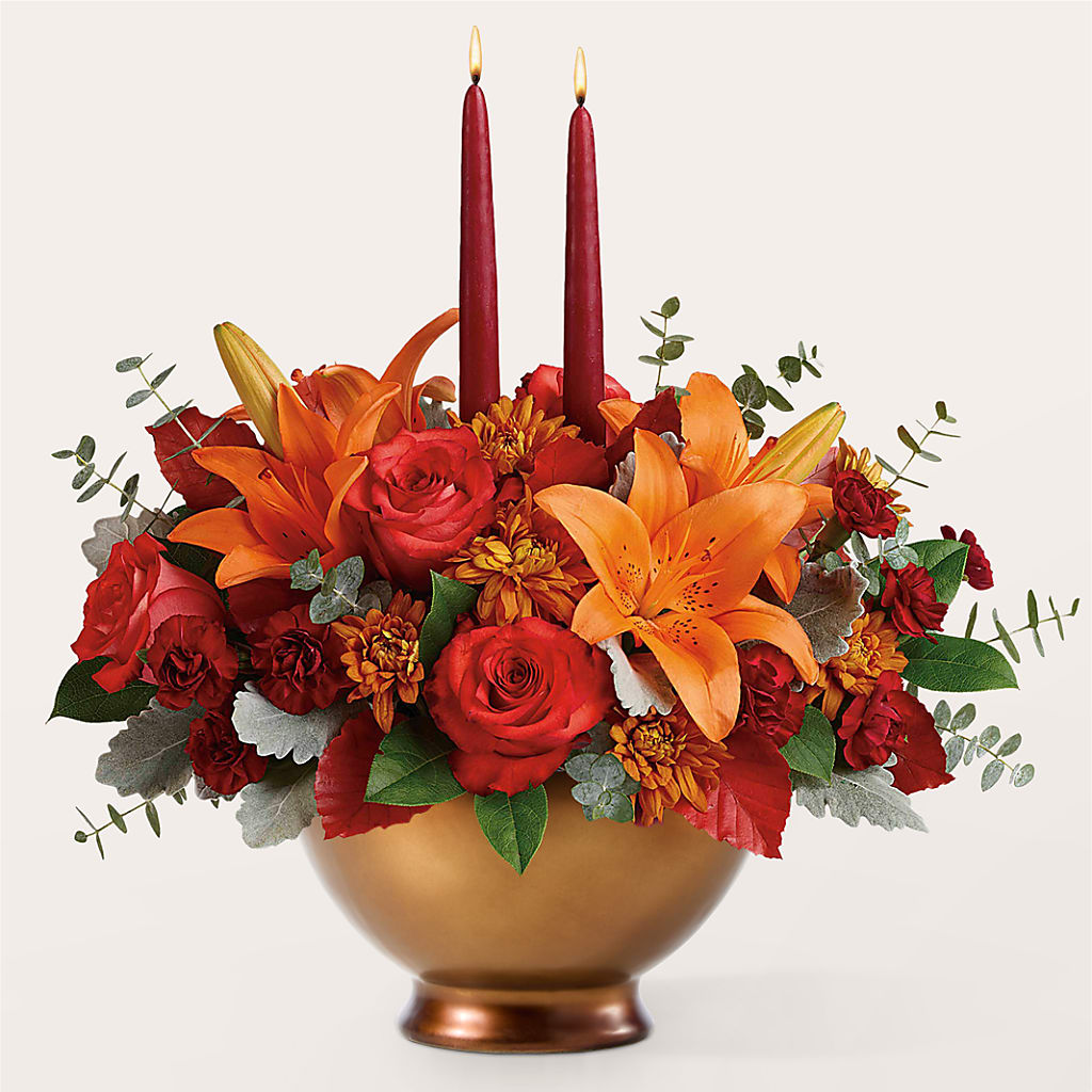 Fruits of Fall Centerpiece –  Flowers By Roger Inc, Middletown OH
