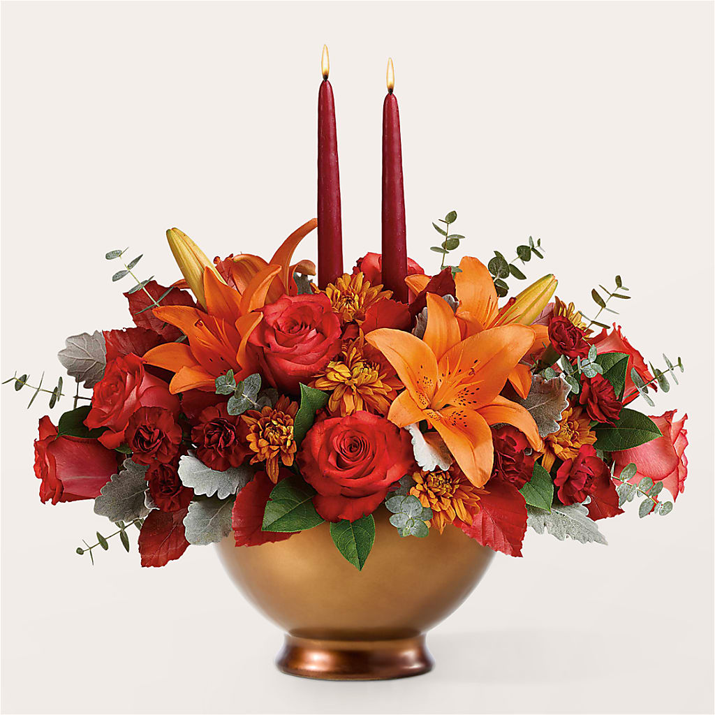 Fruits of Fall Centerpiece –  Flowers By Roger Inc, Middletown OH
