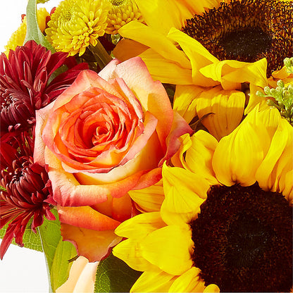 Golden Gourd Pumpkin Bouquet –  Flowers By Roger Inc, Middletown OH