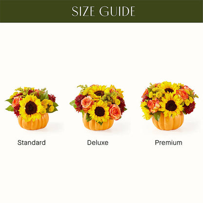 Golden Gourd Pumpkin Bouquet –  Flowers By Roger Inc, Middletown OH