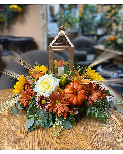 Harvest Lantern Bouquet ~ FBR Special!