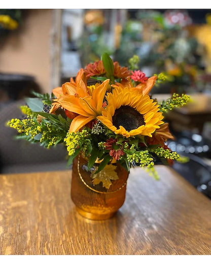 Falling Leaves Bouquet ~ FBR Special!