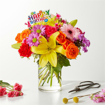 Cue the Confetti - A Florist Original –  Flowers By Roger Inc, Middletown OH