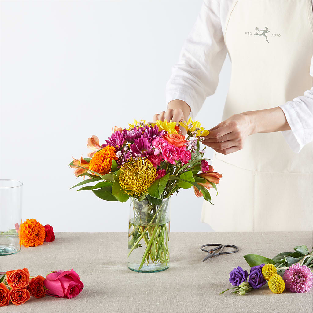 Feast of Color – A Florist Original –  Flowers By Roger Inc, Middletown OH