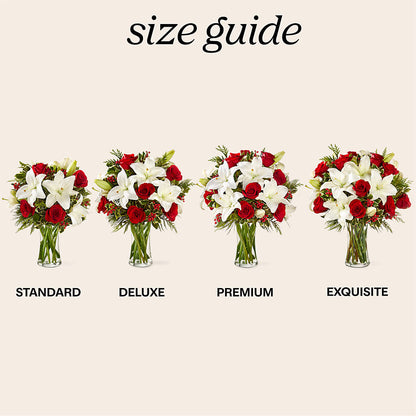 Sparkling Snowflakes Bouquet –  Flowers By Roger Inc, Middletown OH