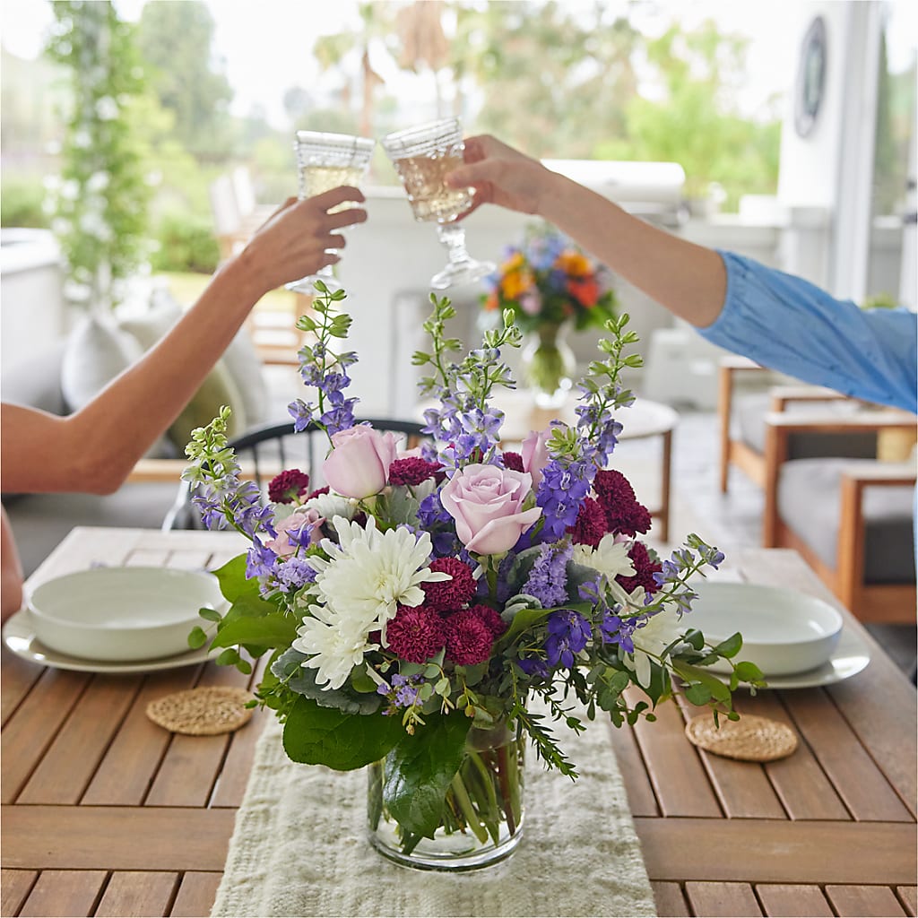 Violet Frost Bouquet –  Flowers By Roger Inc, Middletown OH