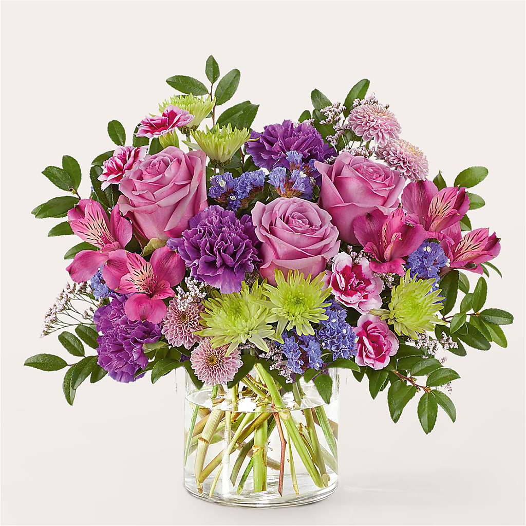 Glass Half Full Bouquet –  Flowers By Roger Inc, Middletown OH