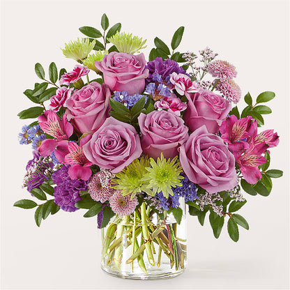 Glass Half Full Bouquet –  Flowers By Roger Inc, Middletown OH