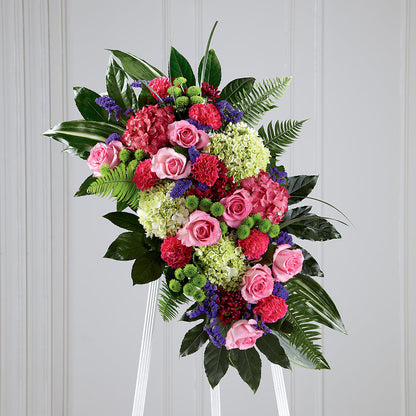 Refreshing Mix Standing Spray –  Flowers By Roger Inc, Middletown OH