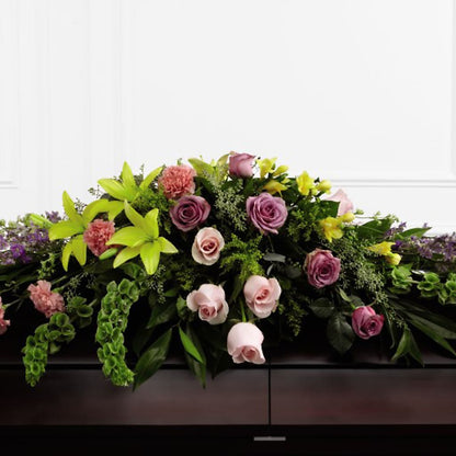 Forever Beloved Casket Spray –  Flowers By Roger Inc, Middletown OH