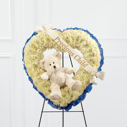 Precious Child Standing Heart –  Flowers By Roger Inc, Middletown OH