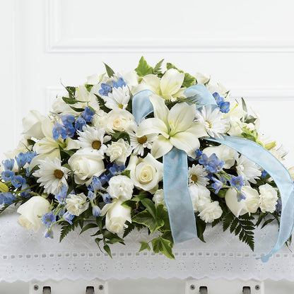 Tender Treasure Casket Spray –  Flowers By Roger Inc, Middletown OH