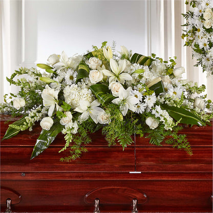Abundance Casket Spray –  Flowers By Roger Inc, Middletown OH