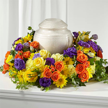 Blossoms of Remembrance Cremation Adornment –  Flowers By Roger Inc, Middletown OH
