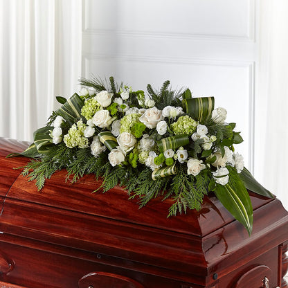 Hopeful Gesture Casket Spray –  Flowers By Roger Inc, Middletown OH