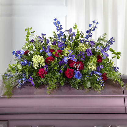 Always Treasured Casket Spray –  Flowers By Roger Inc, Middletown OH