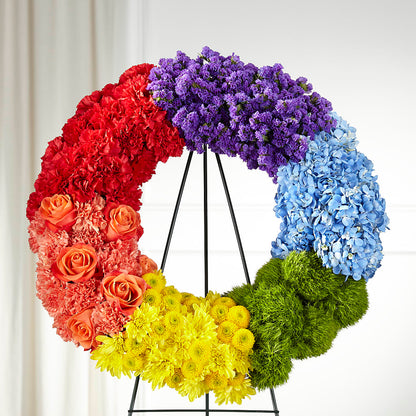 Circle of Love Wreath –  Flowers By Roger Inc, Middletown OH