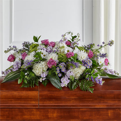 Meadows of Serenity Casket Spray –  Flowers By Roger Inc, Middletown OH