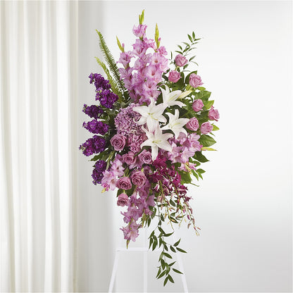 Never Alone Standing Spray –  Flowers By Roger Inc, Middletown OH