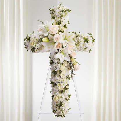 Spiritual Guidance Standing Spray –  Flowers By Roger Inc, Middletown OH