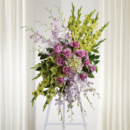 Lasting Legacy Standing Spray –  Flowers By Roger Inc, Middletown OH