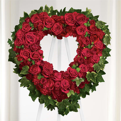 Wholehearted Standing Spray –  Flowers By Roger Inc, Middletown OH