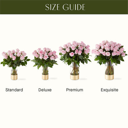 Picture Perfect Pink Rose Bouquet –  Flowers By Roger Inc, Middletown OH