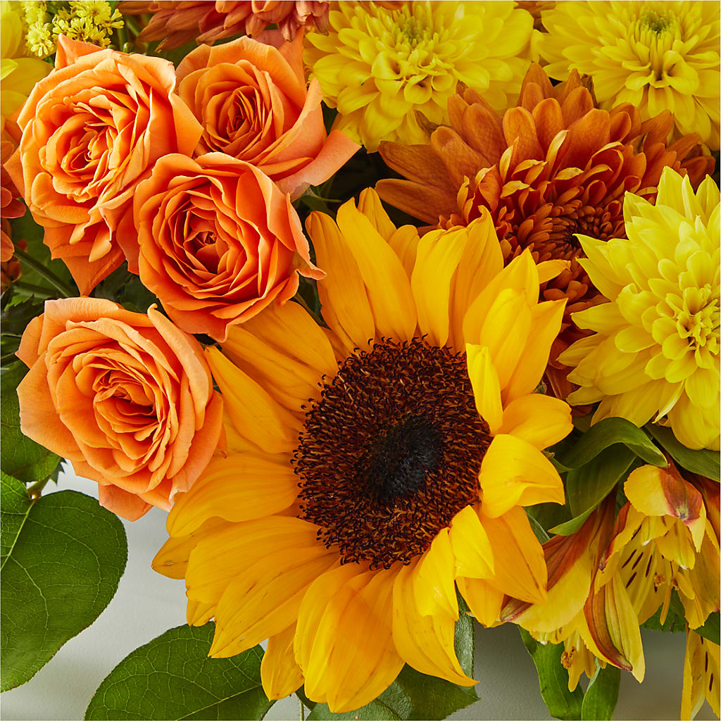 Autumn Harmony Centerpiece –  Flowers By Roger Inc, Middletown OH