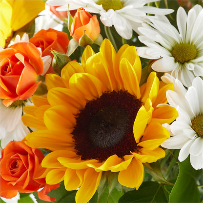 Sun-drenched Blooms Bouquet –  Flowers By Roger Inc, Middletown OH