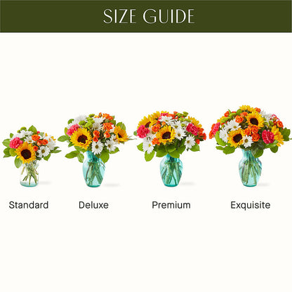 Sun-drenched Blooms Bouquet –  Flowers By Roger Inc, Middletown OH