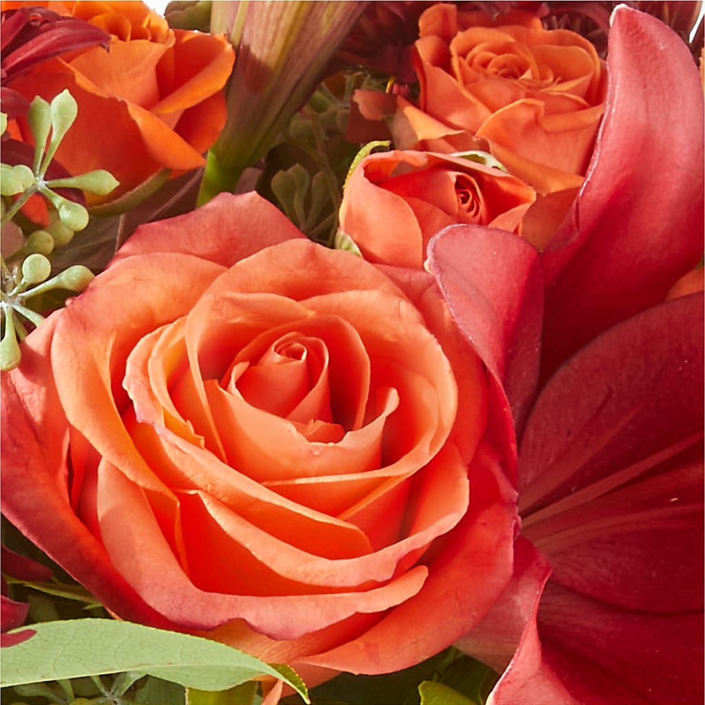 Crimson Leaves Bouquet –  Flowers By Roger Inc, Middletown OH