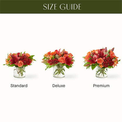 Crimson Leaves Bouquet –  Flowers By Roger Inc, Middletown OH