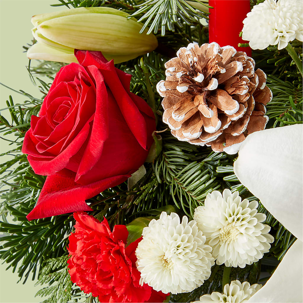 Seasonal Festivities Centerpiece –  Flowers By Roger Inc, Middletown OH