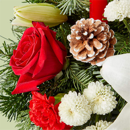 Seasonal Festivities Centerpiece –  Flowers By Roger Inc, Middletown OH