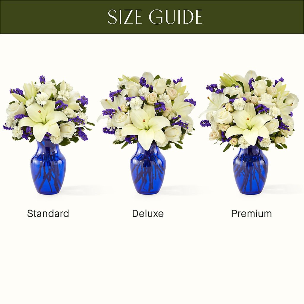 Sapphire Rush Bouquet –  Flowers By Roger Inc, Middletown OH
