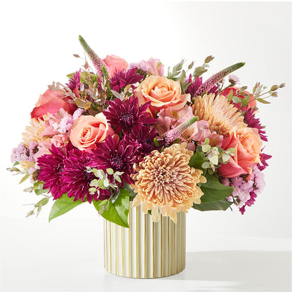 Berry Cobbler Bouquet with Ivory Vase –  Flowers By Roger Inc, Middletown OH