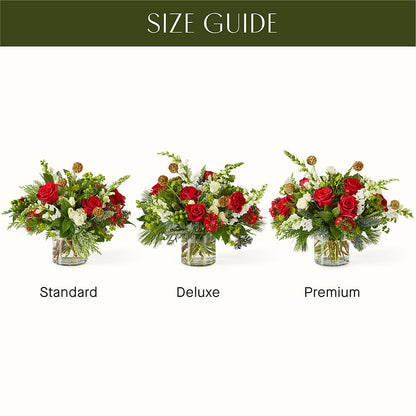 Deck the Halls Bouquet –  Flowers By Roger Inc, Middletown OH