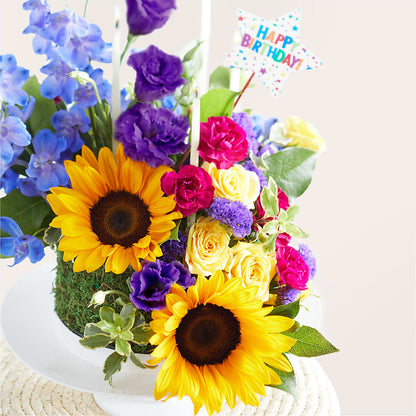 Star of the Day Floral Cake –  Flowers By Roger Inc, Middletown OH