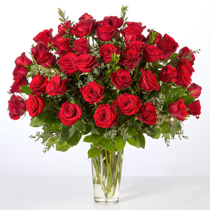 Forever Yours Fifty Stem Red Rose Bouquet –  Flowers By Roger Inc, Middletown OH