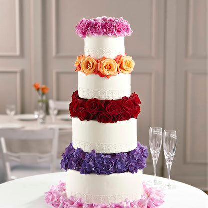 Infinite Love Cake Décor –  Flowers By Roger Inc, Middletown OH