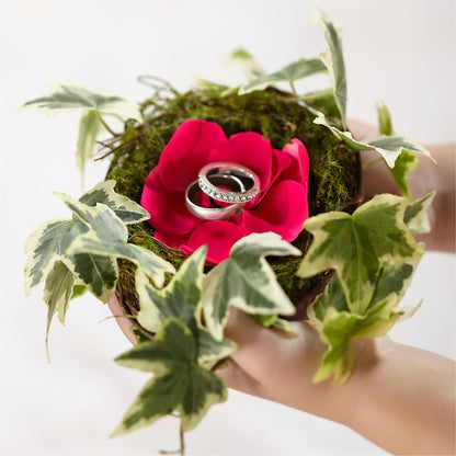 Lila Rose Ring Nest –  Flowers By Roger Inc, Middletown OH