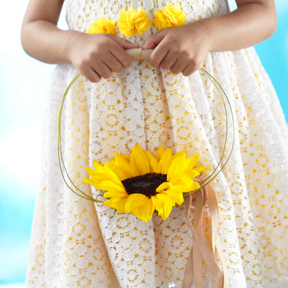 Sweet Sunshine Flower Girl Bouquet –  Flowers By Roger Inc, Middletown OH